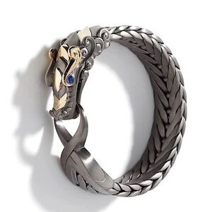 John Hardly Naga Gold Detailed Bracelet